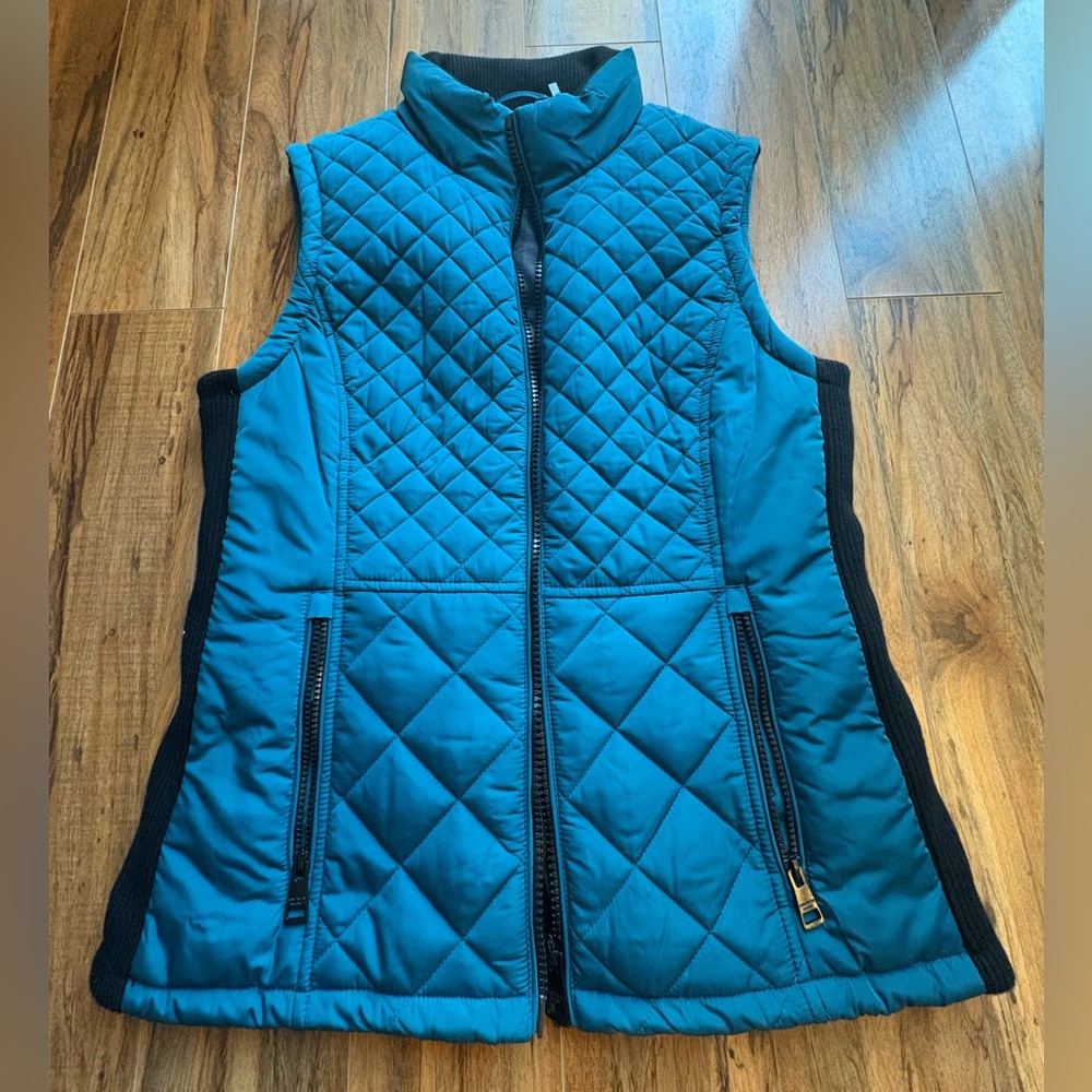 Andrew Marc Teal Vest / Size M